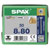 SPAX 0191010800805 Universal Screw 8 x 80mm T-Star Plus Steel WIROX 50pc