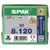 SPAX 0191010801205 Universal Screw 8 x 120mm T-Star Plus Steel WIROX 50pc