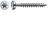 SPAX 0201010400605 Universal Pan Screw 4 x 60mm T-Star Plus Steel WIROX 500pc