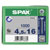 SPAX 1191010450165 Universal Screw 4.5 x 16mm T-Star Plus Steel WIROX 1000pc
