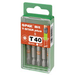 SPAX 5000009193409 Star Bit T 40 5pc