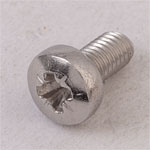 Affix Pozi Pan Head Stainless Steel Screws M3 6mm - Pack Of 100