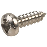 Affix Pozi Pan Head Stainless Steel Screws No.6 13mm - Pack Of 100