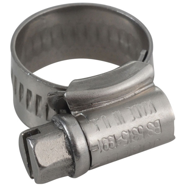 Jubilee A4 316 Marine Stainless Steel Clips Hose Clamp Worm Drive 11-16mm M00 