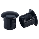 Heyco 2590 DP-187 Dome Plug 4.8mm - Black - Pack of 25