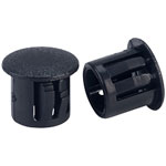 Heyco 2617 DP 375 Dome Plug 9.5mm - Black - Pack of 25