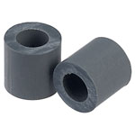 Essentra SS6-2 Round M3 Through Hole 6.4mm Spacer PVC - Pack of 25