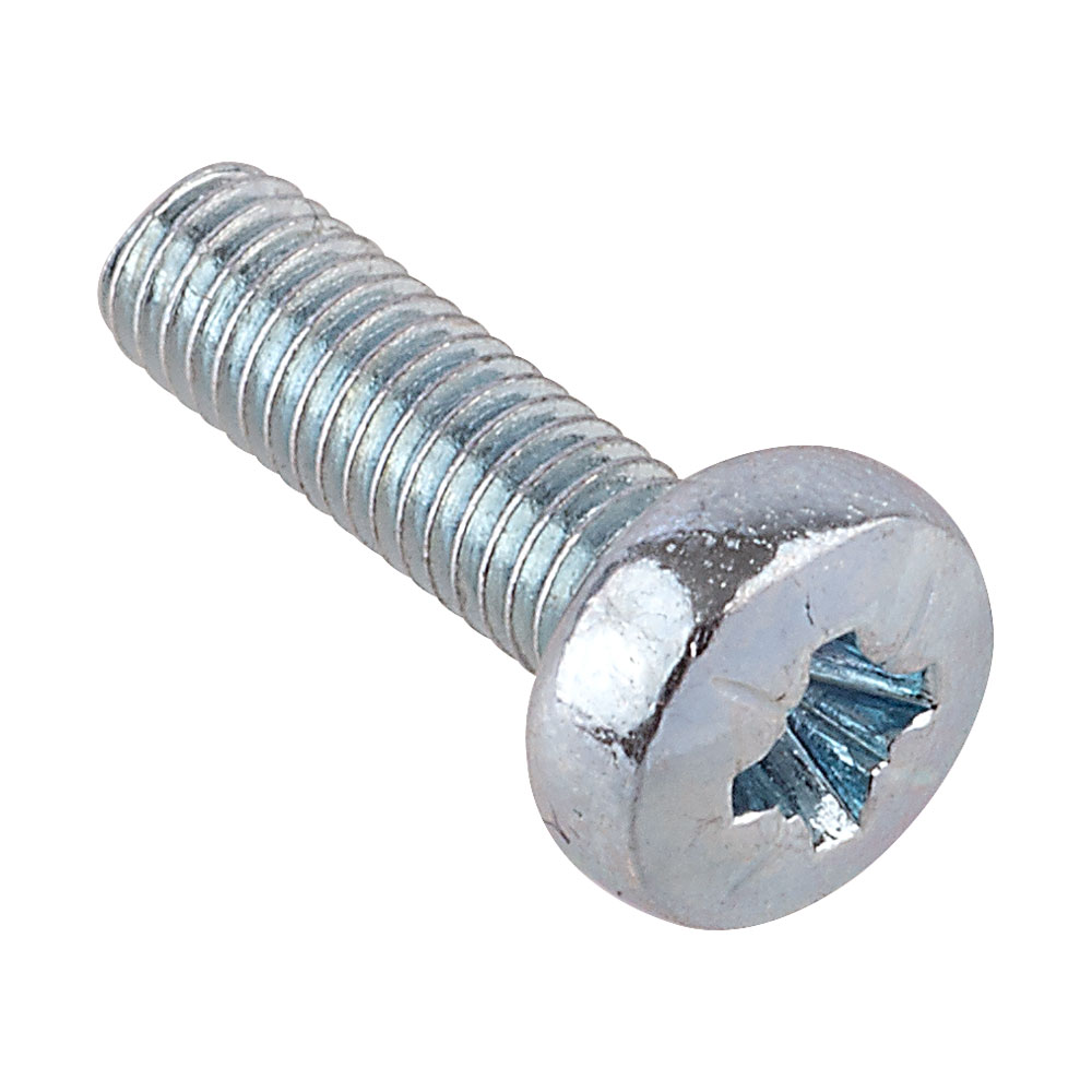 TR Fastenings Metric Pan Head Machine Screws - Pozidriv® M3 10mm - Box ...