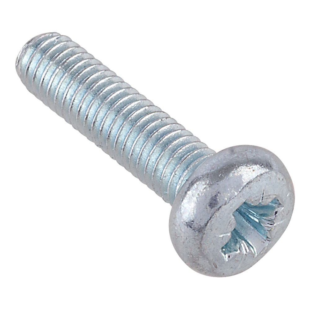 TR Fastenings Metric Pan Head Machine Screws - Pozidriv® M3 12mm - Box ...