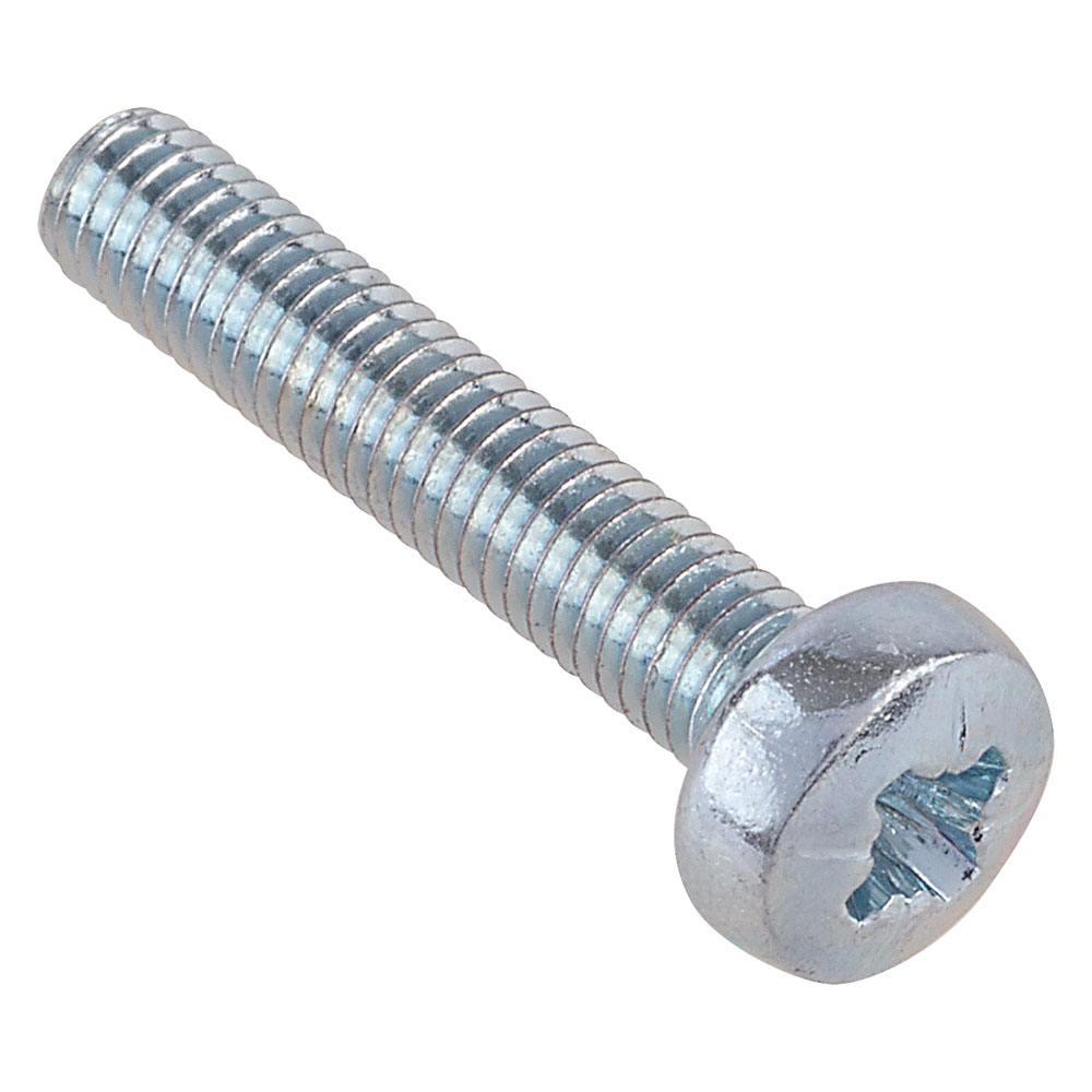 TR Fastenings Metric Pan Head Machine Screws - Pozidriv® M3 16mm - Box ...