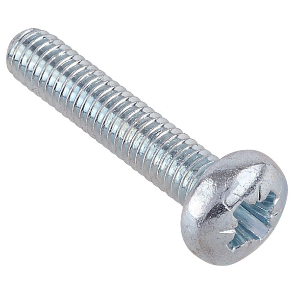 TR Fastenings Metric Pan Head Machine Screws - Pozidriv® M4 20mm - Box ...