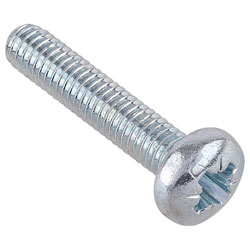 TR Fastenings Metric Pan Head Machine Screws - Pozidriv® M4 20mm - Box Of 100