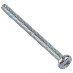 TR Fastenings Metric Pan Head Machine Screws - Pozidriv® M4 50mm - Box Of 100