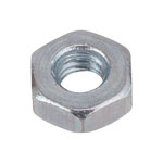 TR Fastenings W/M2.5/-/HFST-/TC1 Steel Full Nuts - Metric - M2.5 - Box Of 100