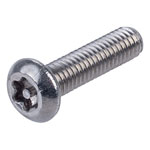 Affix Security Screw Button Head Pin Recess T Drive T10 A2 S/S M3 12mm PK100