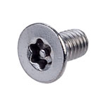 Affix Security Screw Countersunk Head Pin Recess T Drive T10 A2 S/S M3 6mm PK100