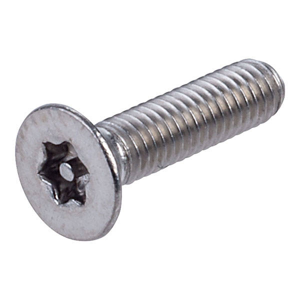  Security Screw Csnk Head Pin Recess T Drive T10 A2 S/S M3 12mm PK100