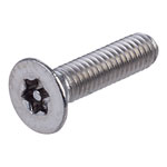 Affix Security Screw Csnk Head Pin Recess T Drive T10 A2 S/S M3 12mm PK100