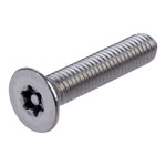 Affix Security Screw Csnk Head Pin Recess T Drive T25 A2 S/S M5 25mm PK100