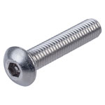 Affix Security Screw Button Head Pin Hexagon Drive H40 A2 S/S M5x25mm PK100