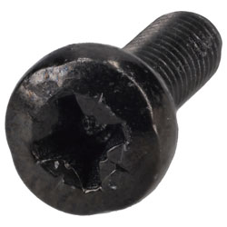 R-TECH 337001 Black Pozi Pan Head Machine Screws M3 10mm - Pack Of 100