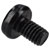 R-TECH 337004 Black Pozi Pan Head Machine Screws M4 6mm - Pack Of 100