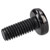 R-TECH 337005 Black Pozi Pan Head Machine Screws M4 10mm - Pack Of 100