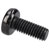 R-TECH 337005 Black Pozi Pan Head Machine Screws M4 10mm - Pack Of 100