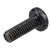 R-TECH 337006 Black Pozi Pan Head Machine Screws M4 12mm - Pack Of 100