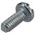 R-TECH 337007 Slotted Pan Head Machine Screws BZP M2.5 6mm - Pack Of 100