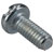 R-TECH 337007 Slotted Pan Head Machine Screws BZP M2.5 6mm - Pack Of 100