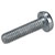 R-TECH 337008 Slotted Pan Head Machine Screws BZP M2.5 10mm - Pack Of 100