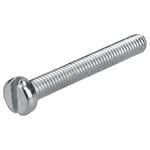 R-TECH 337010 Slotted Pan Head Machine Screws BZP M2.5 20mm - Pack Of 100