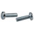 R-TECH 337012 Slotted Pan Head Machine Screws BZP M3 10mm - Pack Of 100