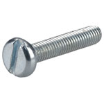 R-TECH 337014 Slotted Pan Head Machine Screws BZP M3 16mm - Pack Of 100