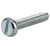 R-TECH 337014 Slotted Pan Head Machine Screws BZP M3 16mm - Pack Of 100