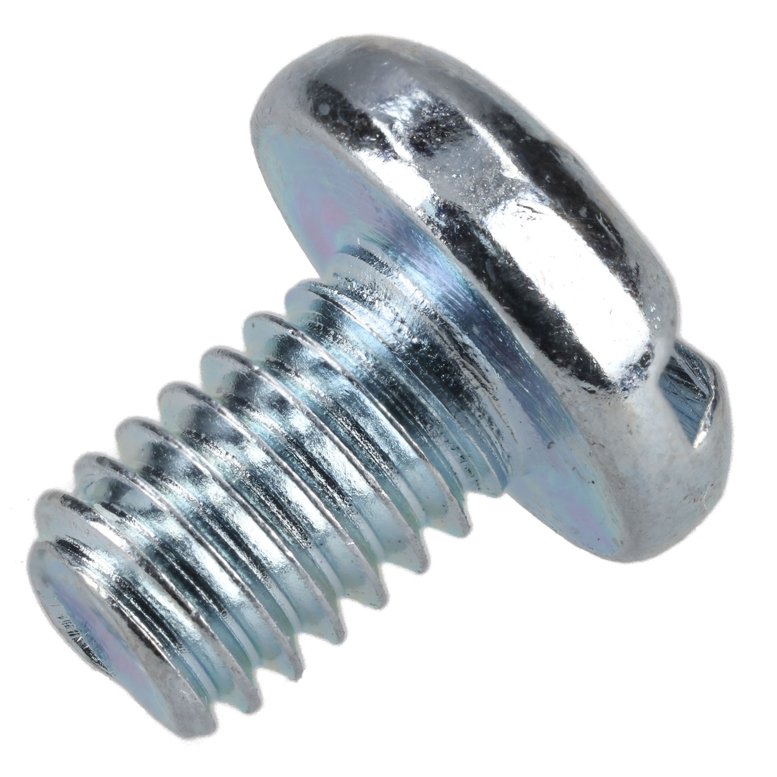 Lot De 100 Vis BZP Tête Trouée M4 X 10 Mm – R-TECH 337018, Pour Machine Et Montage