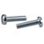 R-TECH 337020 Slotted Pan Head Machine Screws BZP M4 16mm - Pack Of 100