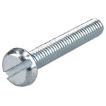 R-TECH 337022 Slotted Pan Head Machine Screws BZP M4 25mm - Pack Of 100