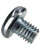 R-TECH 337024 Slotted Pan Head Machine Screws BZP M5 6mm - Pack Of 100