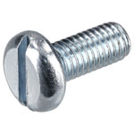 R-TECH 337025 Slotted Pan Head Machine Screws BZP M5 12mm - Pack Of 100