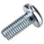 R-TECH 337025 Slotted Pan Head Machine Screws BZP M5 12mm - Pack Of 100