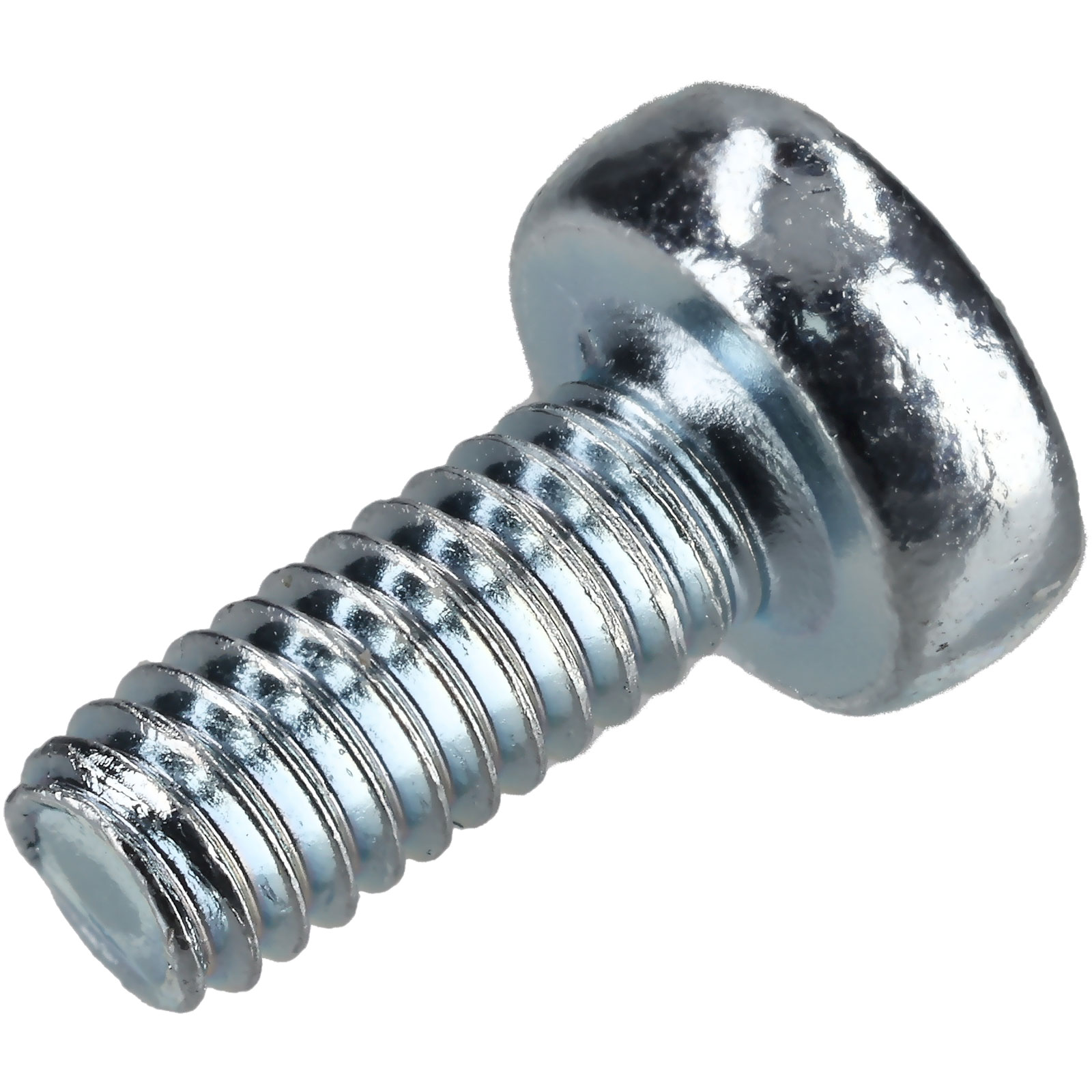 R-TECH 337028 Pozi Pan Head Machine Screws BZP M2.5 6mm - Pack Of