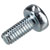 R-TECH 337028 Pozi Pan Head Machine Screws BZP M2.5 6mm - Pack Of 100