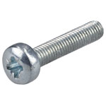 R-TECH 337037 Pozi Pan Head Machine Screws BZP M3 16mm - Pack Of 100