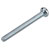 R-TECH 337040 Pozi Pan Head Machine Screws BZP M3 30mm - Pack Of 100