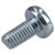 R-TECH 337049 Pozi Pan Head Machine Screws BZP M5 10mm - Pack Of 100