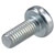 R-TECH 337050 Pozi Pan Head Machine Screws BZP M5 12mm - Pack Of 100