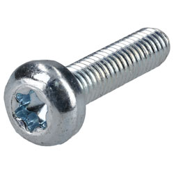 R-TECH 337055 Pan Head Recess T Drive Machine Screws M3 12mm T10 - Pack Of 100