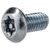 R-TECH 337056 Button Head Security Pin T Drive Screws M3 6mm T10 - Pk Of 100
